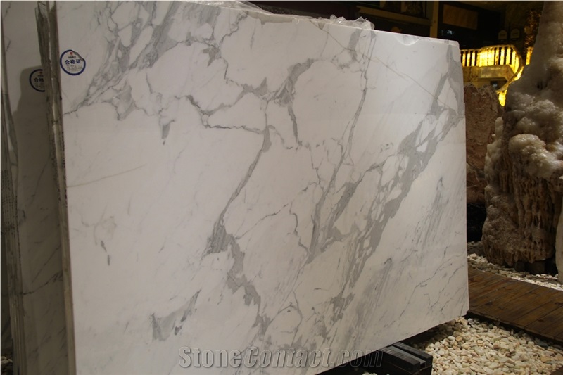 Superior Bianco Carara Marble Tiles & Slabs,Italy White Marble
