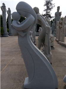 White Marble Abstract Art Sculpture & Statue, White Marble Statues