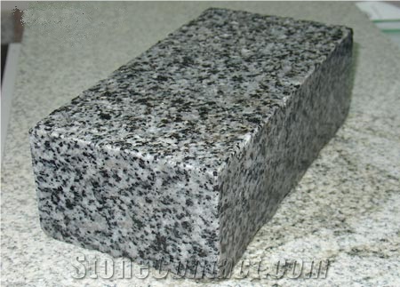 Flamed Pavers, Grey Granite Cube Stone & Pavers