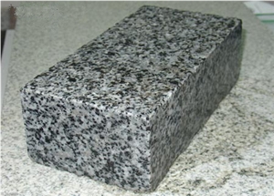 Flamed Pavers, Grey Granite Cube Stone & Pavers