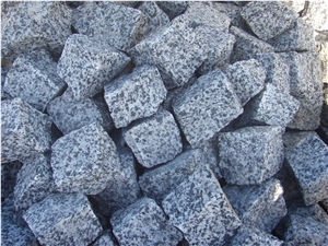 Grey Granite Cubes, Grey Granite Cube Stone & Pavers