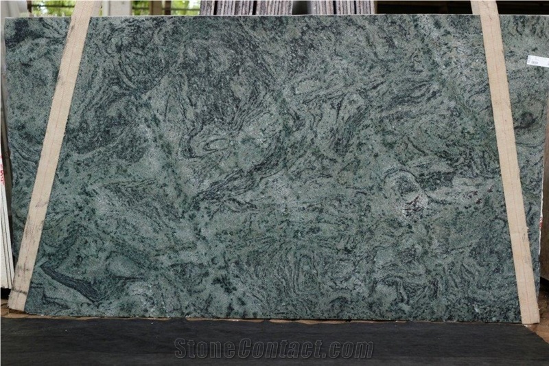 Verde Candeias Green Granite Slabs & Tiles