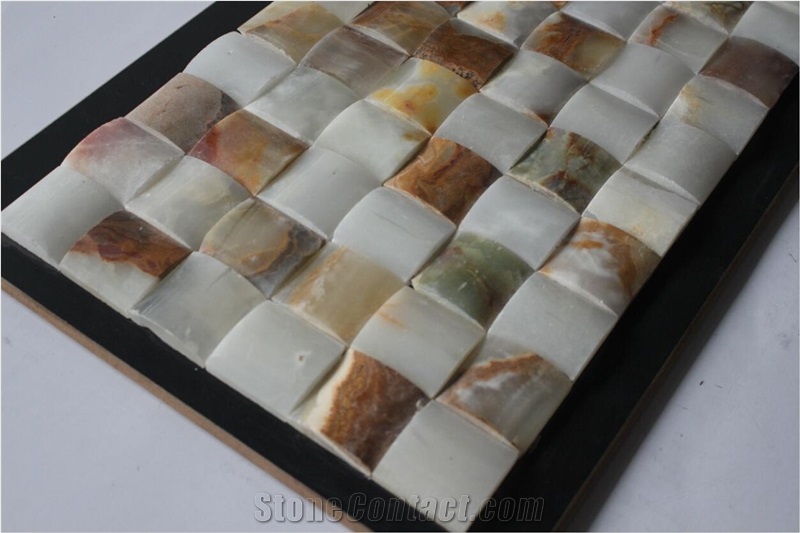 China Honey Onyx Mosaic Manufacture A023df-A