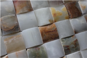 China Honey Onyx Mosaic Manufacture A023df-A