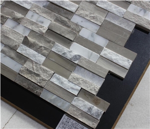 Grey Wooden Mosaic China Manufacture Hy-124