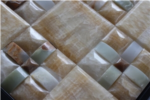 Honey Onyx Mosaic Manufacture China Hn-02