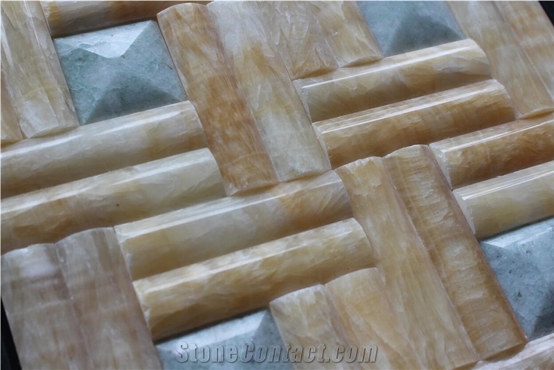 Honey Onyx Mosaic Manufacture China Hn-03