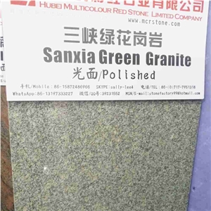 Dark Forest Green Slabs & Tiles, China Green Granite