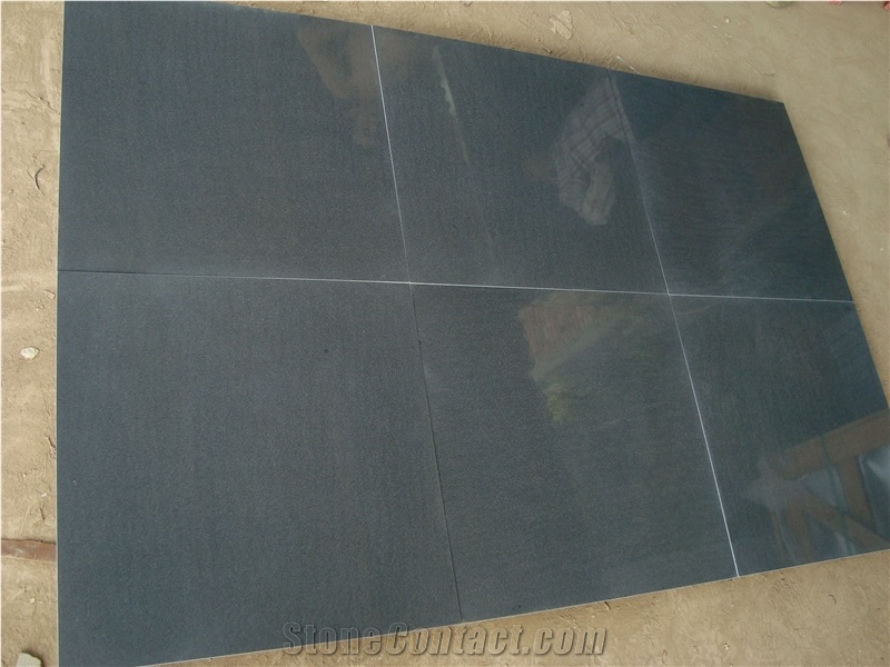 Chinese Grey Basalt Basalt Polished Tiles for Walling,Flooring Slabs & Tiles