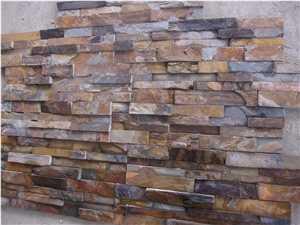 Culture Stone Panel / Wall Panel / Ledge Stone / Veneer / Stacked Stone / Rusty Stone