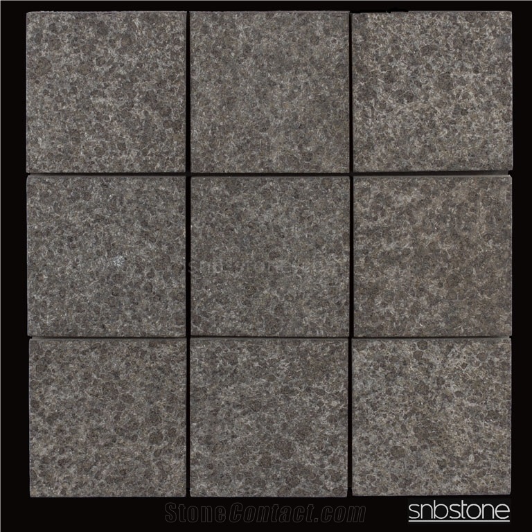 G684 Black Basalt Tumbled Paving Stone/Black Pearl Paving Stone/Cobble and Cube Stone