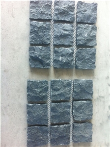G684 Black Basalt Tumbled Paving Stone / Black Pearl Paving Stone / Cobble and Cube Stone