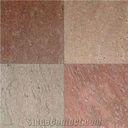 Golden Slate Slabs & Tiles, India Brown Slate