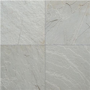 Himachal White Slate Slabs & Tiles, India White Slate