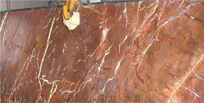 Rain Forest Brown Marble Tiles & Slabs, Brown Polished Marble Flooring Tiles, Walling Tiles