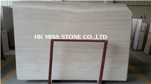 China Wood Marble, Chinese Wood White Marble Tiles & Slabs