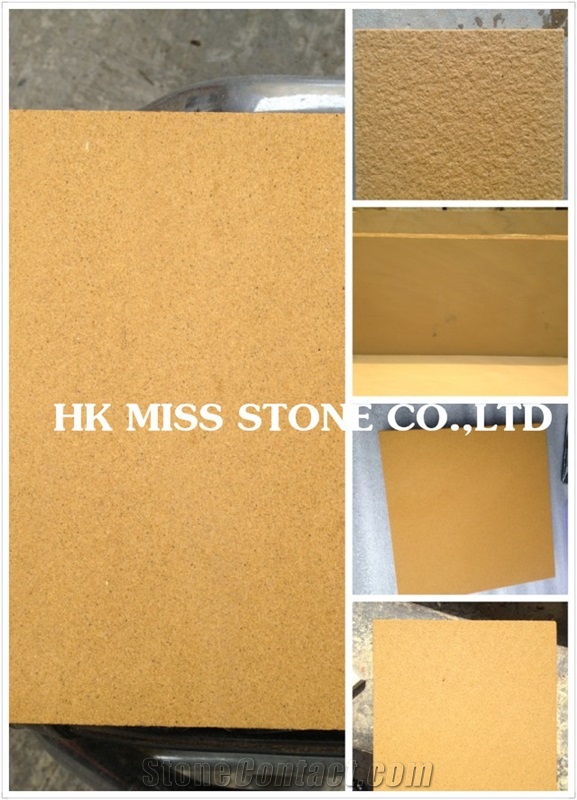 Goldilocks Sandstone Slabs & Tiles,China Yellow Sandtone