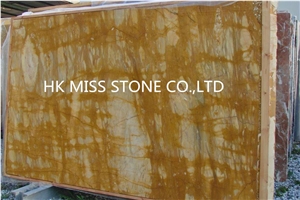 Luxury Stone Seana Golden Slabs & Bookmatch Luxury Seana Golden&Rarely Seana Golden Granite&Seana Golden Slabs