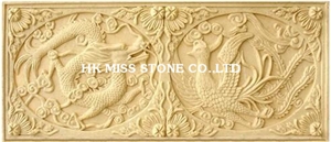 Sandstone Hand Carving Wall Reliefs