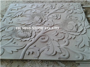 Sandstone Hand Carving Wall Reliefs