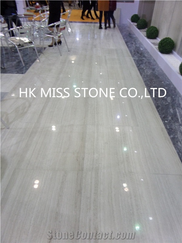 Wooden White Marble Tiles/Slabs,China White Marble,Polished Tables,Floor Tiles,Wall Cladding,Quarry Owner