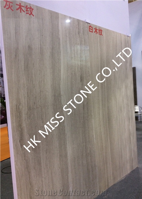 Wooden White Marble,Wooden Grey Marble,Wooden Blue Marble,Red Wooden Marble,Cross Cutting / Vein Cutting ,Polished Chinese Wooden Marble,Quarry Owner