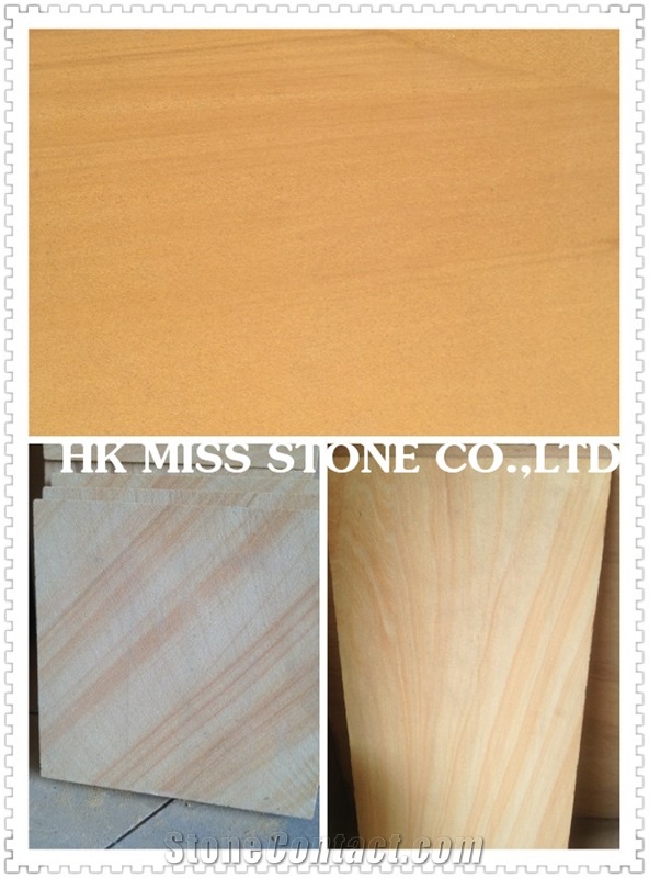 Yellow Sandstone,Polished China Sandstone Slabs & Tiles