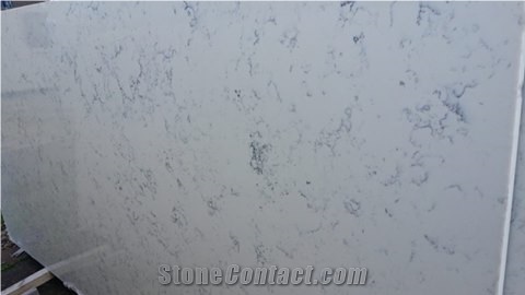 Carrara White Artificial Marble Slabs