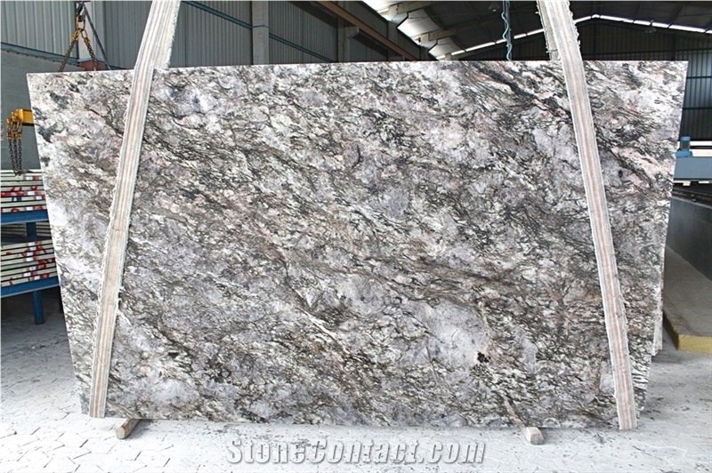 Blue Flower Granite Slabs