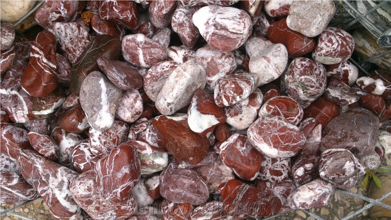 Rozanka Marble Tumbled Pebble Stone