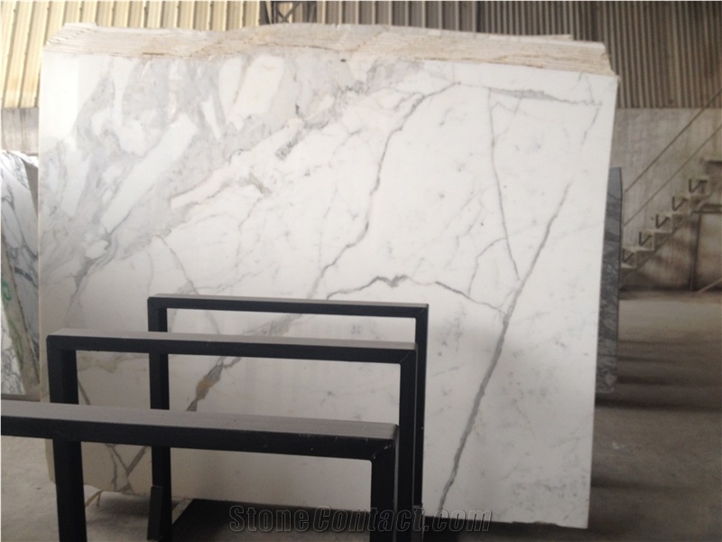 Staturio White Slabs & Tiles, Italy White Marble