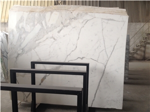 Staturio White Slabs & Tiles, Italy White Marble