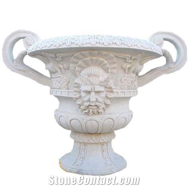 2015 China High Quality Hot Selling Cheap Price Maeble Garden Decorative Flower Pot and Vase Ceramic Flower Pot