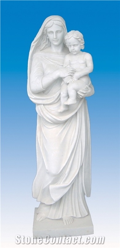 Ss-005, White Marble Sculpture & Statue