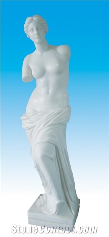 Ss-007, White Marble Sculpture & Statue