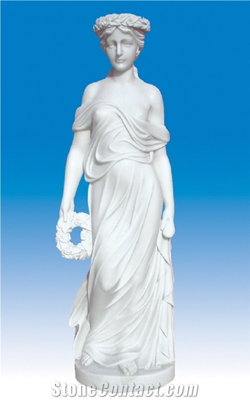 Ss-011, White Marble Sculpture & Statue