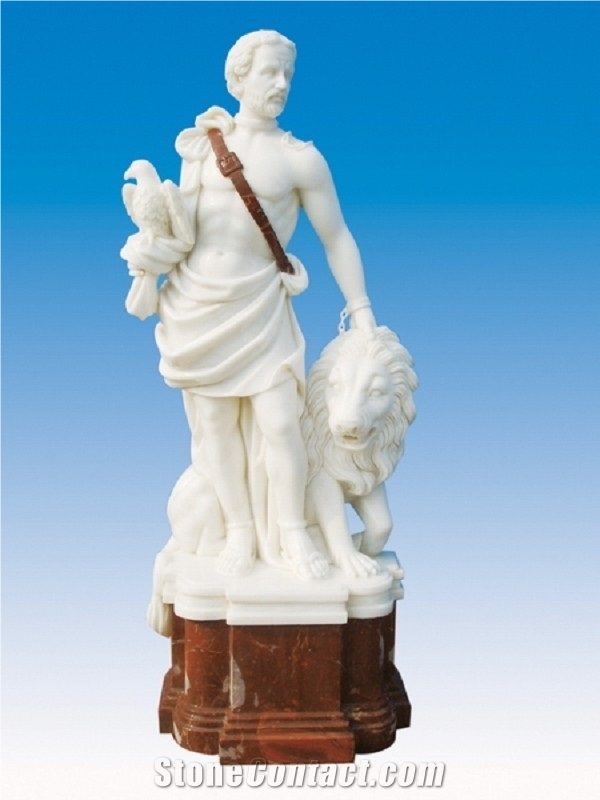 Ss-017, White Marble Sculpture & Statue