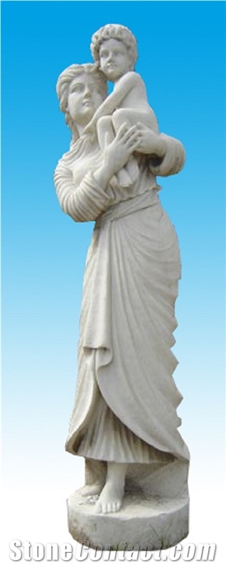 Ss-030, White Marble Sculpture & Statue