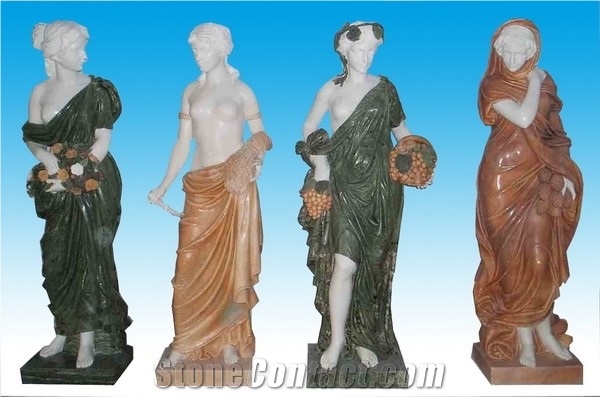 Ss-032, White Marble Sculpture & Statue