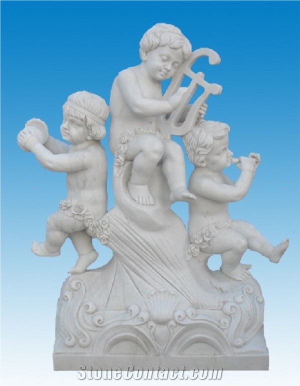 Ss-034, White Marble Sculpture & Statue