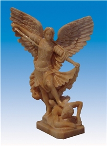 Ss-132, Brown Marble Sculpture & Statue