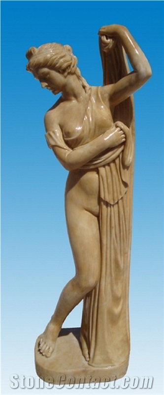 Ss-145, Brown Marble Sculpture & Statue
