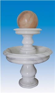 Szf-008, White Marble Fountain