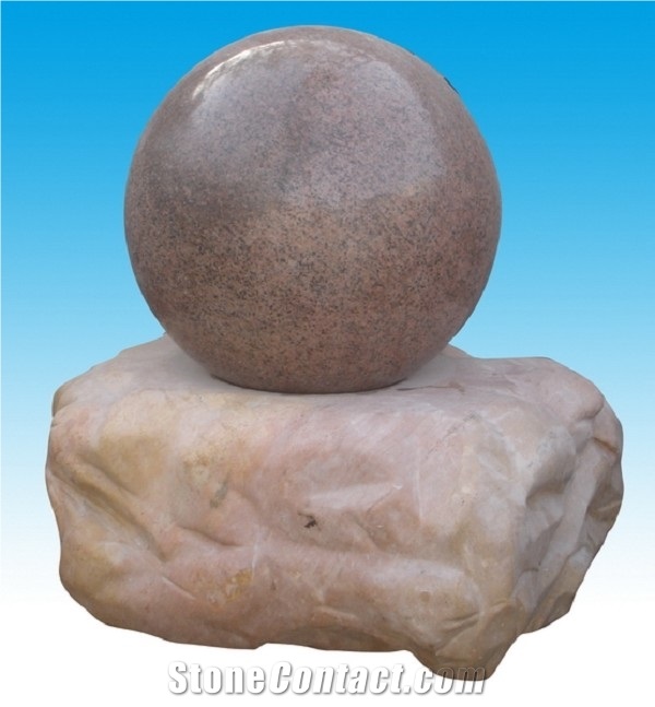 Szf-030, Brown Granite Fountain