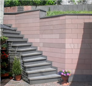 Mayener Basaltlava Staircase Made Of Massive Block Steps