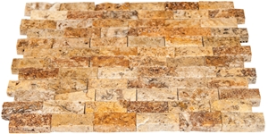 Golden Pearl Collection Travertine Mosaic
