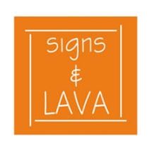 Signs and Lava