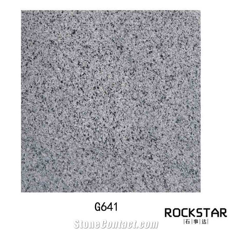 Cheap China G641- Polished/Flamed/Bush Hammered Granite