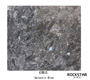 Cheap China Galactic Blue- Polished/Flamed/Bush Hammered Granite