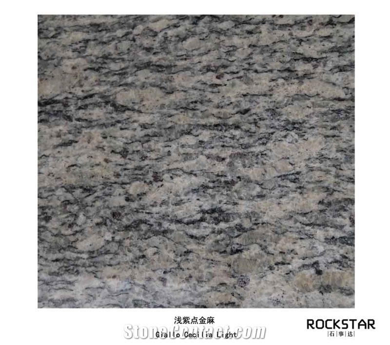 Cheap China Giallo Cecilia Light- Polished/Flamed/Bush Hammered Granite